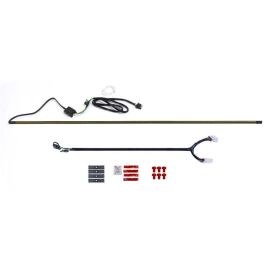 Putco 19-22 GMC Sierra 1500/2500/3500 60in Light Blade Direct Fit Kit Red / Amber / White