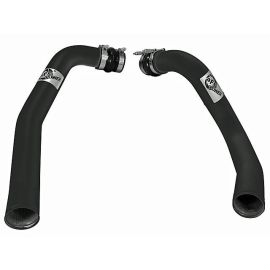 aFe Power BladeRunner 3 дюйма трубки интеркулера горячей и холодной стороны для Powerstroke 7.3L, повышение мощности до 6HP, алюминий, гофрированное покрытие, легкая установка.