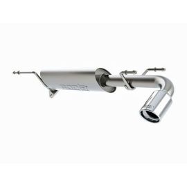 Borla Axle Back Exhaust - Single Round Rolled Rear Right Exit