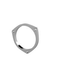 QTP 4 дюйма сварной фланец QTEC 3 болта - покупка в DT Autoworks