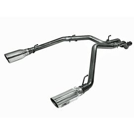 aFe Power Large Bore-HD 3 Inch 409 Stainless Steel DPF-Back Exhaust System