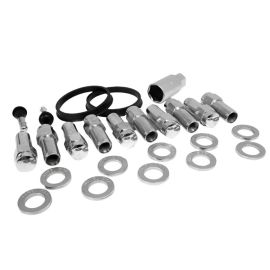 Race Star 14mm x 1.5 Open End 1.38in Shank w/ .875in Head 15+ Mustang Deluxe Lug Kit - 10 PK