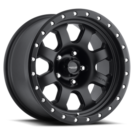 Raceline 928B Monster 17x9in / 5x127 BP / -12mm Offset / 83.82mm Bore - Satin Black Wheel