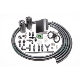 Radium 02-21 Subaru EJ-Series Fluid Lock Turbo Dual Catch Can Kit