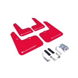 «Mud Flap Rally Armor для Hyundai Veloster 2012-2018, красные, с белым логотипом»