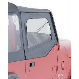 Rampage 1987-1995 Jeep Wrangler(YJ) Door Skins - Black Denim