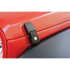 Rampage 2007-2018 Jeep Wrangler(JK) Hood Catch Locking - Black
