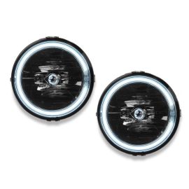 Raxiom 05-12 Ford Mustang GT LED Halo Fog Lights (Smoked)