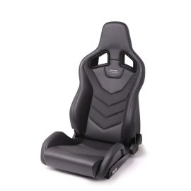 Recaro Sportster GT Driver Seat - Black Leather/Carbon Weave