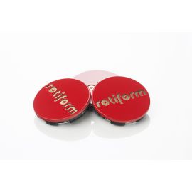 Rotiform Centre Cap Red *Ltd. Edition* (Red w. Gold Logo)
