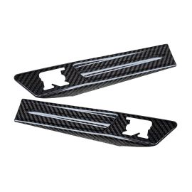 Rexpeed 2008-2014 R35 GTR Carbon Fiber Fender Emblem Covers (N03/N04)