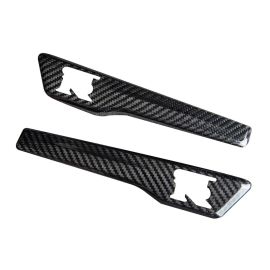 Rexpeed 2015+ R35 GTR Carbon Fiber Fender Emblem Covers (N46/N47)