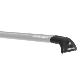 Rhino-Rack 11-21 Grand Cherokee WK2 4 Door SUV w/Metal Roof Rails Vortex RVP 2 Bar Roof Rack - Black