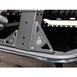 Road Armor 05-19 Toyota Tacoma TRECK Drill-Less Rack Base Mounting Bracket Kit - Tex Blk