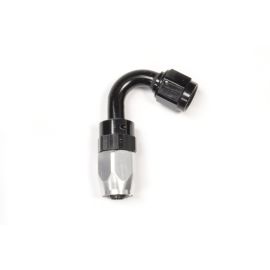 Russell Full Flow Hose End Black/Silver 120°