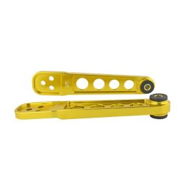 Skunk2 01-05 Honda Civic Gold Anodized Rear Lower Control Arm (Includes Socket Tool)