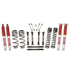 Skyjacker 03-06 Jeep TJ 4in D-Rate Long Travel Kit w/ OE FR/RR Lower Links/Hydro 7000 Shocks