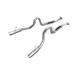 SLP 1994-1997 Ford Mustang 4.6L LoudMouth Cat-Back Exhaust System