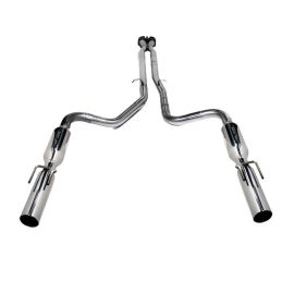 SLP 2005-2006 Pontiac GTO LS2 LoudMouth II Cat-Back Exhaust System w/ PowerFlo X-Pipe
