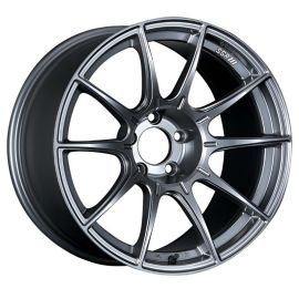 SSR GTX01 18x9.5 5x114.3 15mm Offset Dark Silver Wheel