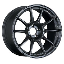 SSR GTX01 18x9.5 5x114.3 22mm Offset Flat Black Wheel Evo 8 9 X / G35 / 350z / 370z