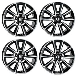 Bentley Continental GT/GTC - 20 SSR Supersports Style Wheel Set (High Power Silver)