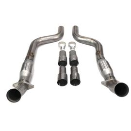 Stainless Mid Pipe System W/Cats for 15-22 Dodge Challenger/Charger 6.2L/6.4L