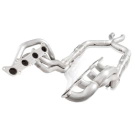 Stainless Power 2011-14 Mustang GT Headers 1-7/8in Primaries High-Flow Cats 3in X-Pipe