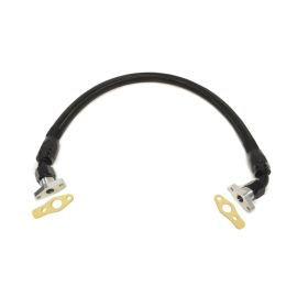STM -10AN Turbo Oil Return Line Braided Nylon for Evo 7/8/9 Factory Style Turbo (TORLB-STK)