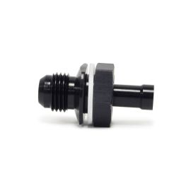 STM -6AN Black Anodized E85 Safe Fuel Bulkhead Fitting