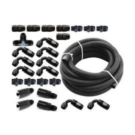 Braided Fuel Line Kit für 02-14 Subaru WRX & FPR