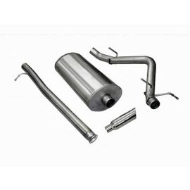 Corsa Performance Catback 4.0 дюйма - Спортивный звук, система выхлопа для GMC Sierra, Chevrolet Silverado 4.8L/5.3L/6.0L, легкая установка, нержавеющая сталь.