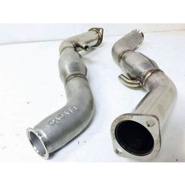 AAM Cast Widemouth Full Downpipes - High Flow CAT