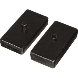 Fabtech 00-05 Ford Excursion 4WD Rear Leaf Spring Block Kit - 1in Cast