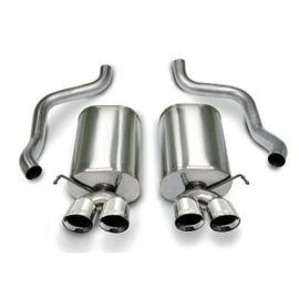 Corsa Performance Dual Rear Exit Axle-Back with Twin 3.5 Inch Tips - Sport Sound Level