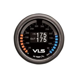 Revel VLS 52mm двойной измеритель температуры интеркулера, OLED дисплей, датчики, установка, Turbo-Set.