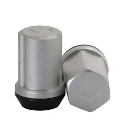 Vossen 35mm Lug Nut - 14x1.5 - 19mm Hex - Cone Seat - Silver (Set of 20)