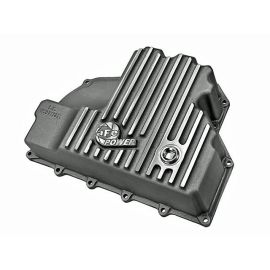 aFe Power Engine Oil Pan with Machined Fins - Raw Finish