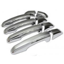 Range Rover Sport (2014+) - Autobiography Style Door Handle Cover Kit (chrome with silver insert) buy in USA