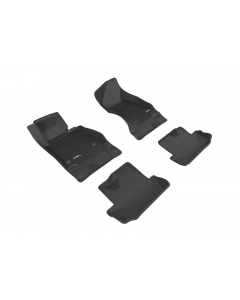 3D MAXpider 16-20 Chevrolet Camaro Kagu 1st & 2nd Row Floormats - Black buy in USA