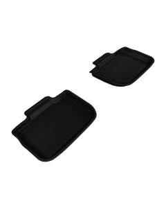 3D MAXpider 2011-2020 Dodge/Chrysler Charger/300/300C Kagu 2nd Row Floormats - Black buy in USA