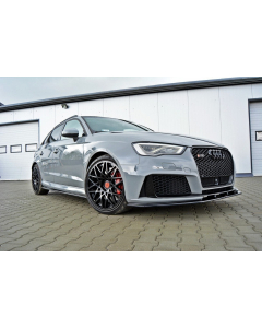 Maxton Design Audi RS3 8VA Sportback Front Splitter Lip V2 buy in USA