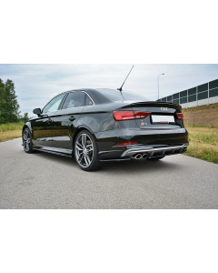 Maxton Design Rear Side Splitters (Rear Pods) Audi S3 8V Sedan Facelift buy in USA