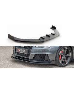 Maxton Design Racing Durability Front Splitter + Flaps Audi RS3 8VA Sportback Front Lip buy in USA