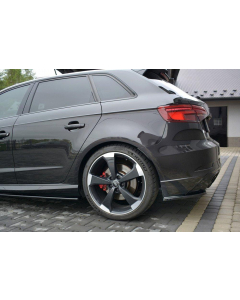 Maxton Design Audi RS3 8V Facelift Sportback Rear Side Splitters buy in USA