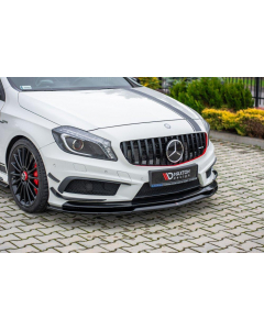 Maxton Design Front Splitter V.1 Mercedes A45 W176 AMG Prefacelift Front Lip buy in USA