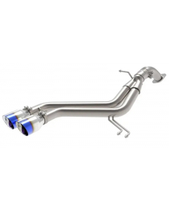 aFe Takeda 13-17 Hyundai Veloster L4-1.6L 2-1/2in 304 SS Axle-Back Exhaust w/ Blue Flame Tips buy in USA