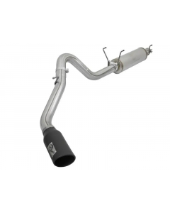 aFe MACHForce XP 4in Exhausts Cat-Back SS Side Exit 14-17 Dodge Ram 2500 V8-6.4L Hemi w/ Black Tips buy in USA