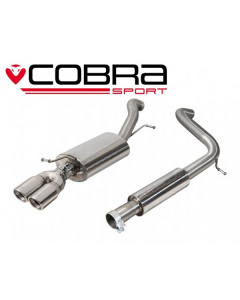 Cobra Sport Cat Back Exhaust for Audi A1 1.4 TFSi 150PS Resonated (AU88) buy in USA