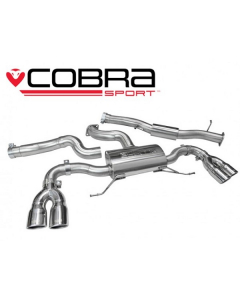 Cobra Sport Cat Back Exhaust for Audi S1 Resonated (AU63) buy in USA